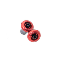 EMBOUTS DE GUIDON UNIVERSEL EVOTECH DIAMETRE 16 - Couleur : Rouge