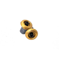 EMBOUTS DE GUIDON UNIVERSEL EVOTECH DIAMETRE 16 - Couleur : Titanium