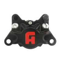 ETRIER DE FREIN AVANT AXIAL ENTRAXE 84MM - Couleur : oxidation noire, Type : TYPE ORIGINE 
