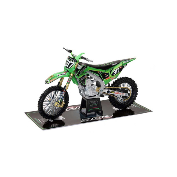 MOTO CROSS KAWAZAKI KX450F 2020 MATHIS VALIN N°317  1/12°