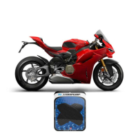 Grips De Reservoir Stompgrip Ducati Panigale V4 1100 - Couleur : NOIR 