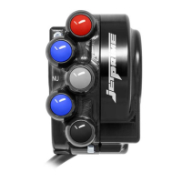 Poignée de gaz avec commodo intégré pour Yamaha MT-10 