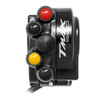 Poignée de gaz avec commodo intégré pour Yamaha T-MAX 560 