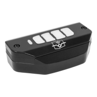 Télécommande d'ouverture de portail pour maitre cylindre d'embrayage BMW R 1300 
