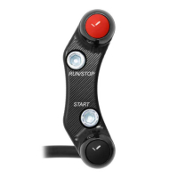 Commodo droit pour maitre cylindre Brembo Yamaha MT-07 (trous non alignés) 