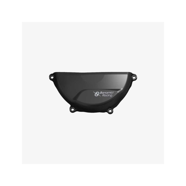 DUCATI PANIGALE V2 PROTECTION CARTER COTE DROIT ALU TAILLE MASSE BONAMICI - Couleur : NOIR