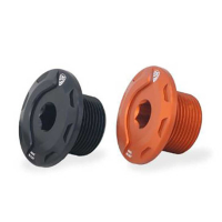 ECROU DE ROUE AVANT CNC RACING M25x1 KTM - Couleur : NOIR 