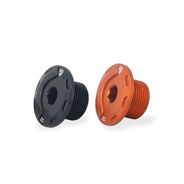 ECROU DE ROUE AVANT CNC RACING M25x1 KTM - Couleur : NOIR