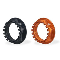 ECROU DE ROUE ARRIERE GAUCHE CNC RACING M35x1,5 KTM - Couleur : ORANGE 