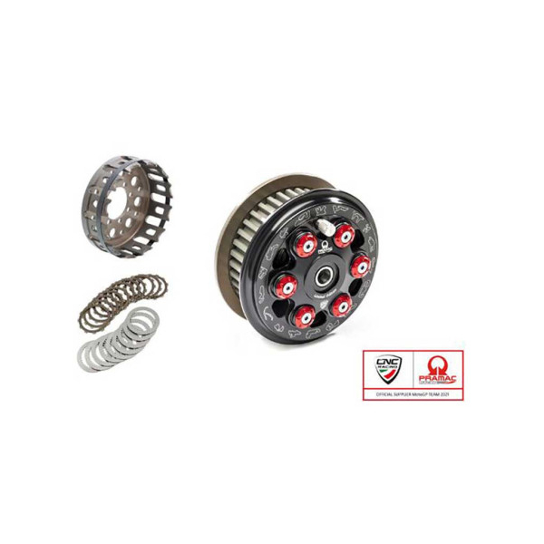 EMBRAYAGE ANTIDRIBBLE MASTER TECH TEAM PRAMAC LIM. ED.   12 DENTS ORGANIC - Couleur : NOIR
