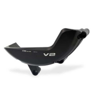 PROTECTION CARTER ALTERNATEUR CNC RACING DUCATI STREETFIGHTER V2 PRAMAC EDITION - Couleur : NOIR 