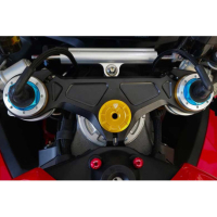 ECROU DE COLONNE DE DIRECTION CNC RACING DUCATI - Couleur : NOIR