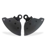 KIT ECOPES DE FREIN CARBONE CNC RACING - Couleur : NOIR, Finition : CARBONE BRILLANT