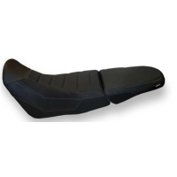 HOUSSE DE SELLE COMPATIBLE HONDA AFRICA TWIN 1000 ADVENTURE (18-19) MODÈLE UFA 3 - Logo : SANS LOGO, Couleur : NOIR, Type : ULTRAGRIP