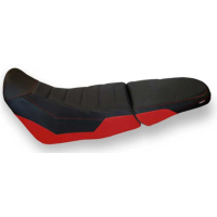 HOUSSE DE SELLE COMPATIBLE HONDA AFRICA TWIN 1000 ADVENTURE (18-19) MODÈLE UFA 3 - Logo : SANS LOGO, Couleur : NOIR, Type : ULTRAGRIP