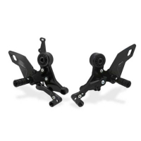 COMMANDES RECULEES CNC RACING Ducati Monster 937 - Couleur : NOIR/ROUGE 