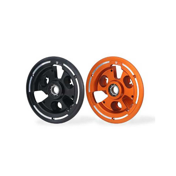 PLATEAU DE PRESSION EMBRAYAGE CNC RACING KTM - Couleur : NOIR/SILVER