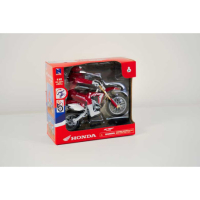 MOTO HONDA CR450F + RIDER 1/12° 