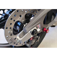 ECROU DE ROUE ARRIERE CNC RACING DUCATI M24x1.25 - Couleur : NOIR