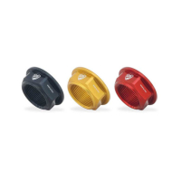 ECROU DE ROUE ARRIERE CNC RACING DUCATI M24x1.25 - Couleur : NOIR