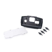 PROTECTION DE TABLEAU DE BORD ALUMINIUM CNC RACING DUCATI PANIGALE V4 - Couleur : NOIR