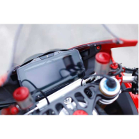 PROTECTION DE TABLEAU DE BORD ALUMINIUM CNC RACING DUCATI PANIGALE V4 - Couleur : NOIR