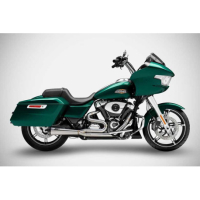 LIGNE COMPLETE ZARD 2 EN 1 EDITION LIMITEE HARLEY DAVIDSON ROAD KING-ROAD GLIDE- - Version : racing, Options : sans option, Matière : inox, Embout : embout aluminium