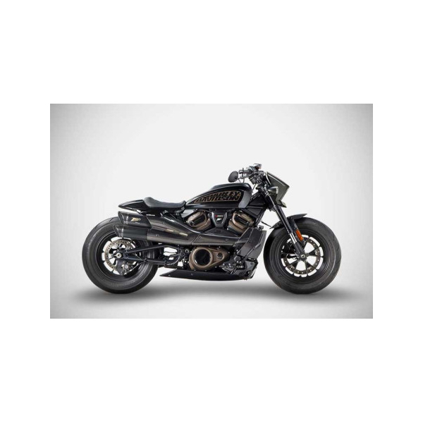 GARDE BOUE AVANT CARBONE ZARD HARLEY DAVIDSON SPORTSTER S 1250