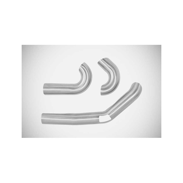 PARE CHALEUR INOX ZARD HARLEY DAVIDSON ROAD KING-ROAD GLIDE-STREET GLIDE - Options : poli
