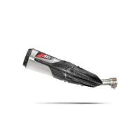 SILENCIEUX ZARD TOP GUN PIAGGIO VESPA GTV 300 - Version : racing, Options : sans option, Matière : titane, Embout : embout carbone