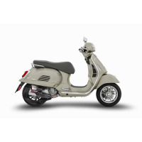 SILENCIEUX ZARD TOP GUN PIAGGIO VESPA GTV 300 - Version : racing, Options : sans option, Matière : titane, Embout : embout carbone