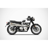 FLANC LATERAL GAUCHE ALUMINIUM BROSSE TRIUMPH BONNEVILLE T120 