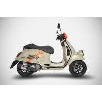 KIT COLLECTEURS RACING INOX PIAGGIO VESPA GTV 300 - Options : noir, Version : racing 
