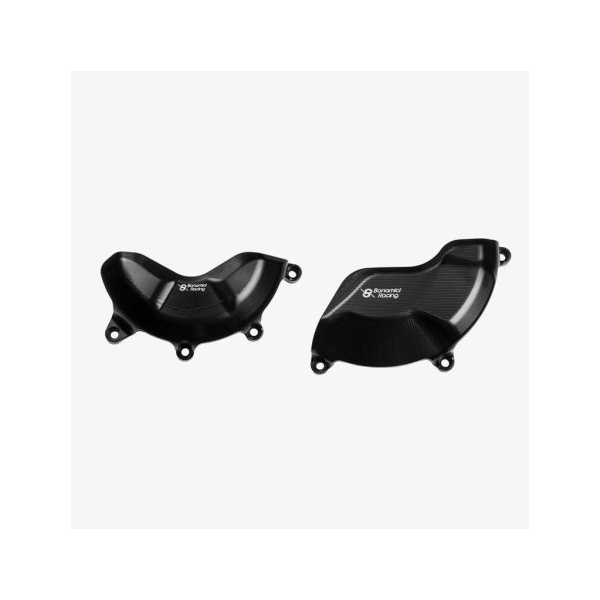 KIT PROTECTION CARTER GAUCHE ET DROIT DUCATI PANIGALE V4S 2025 - Couleur : NOIR