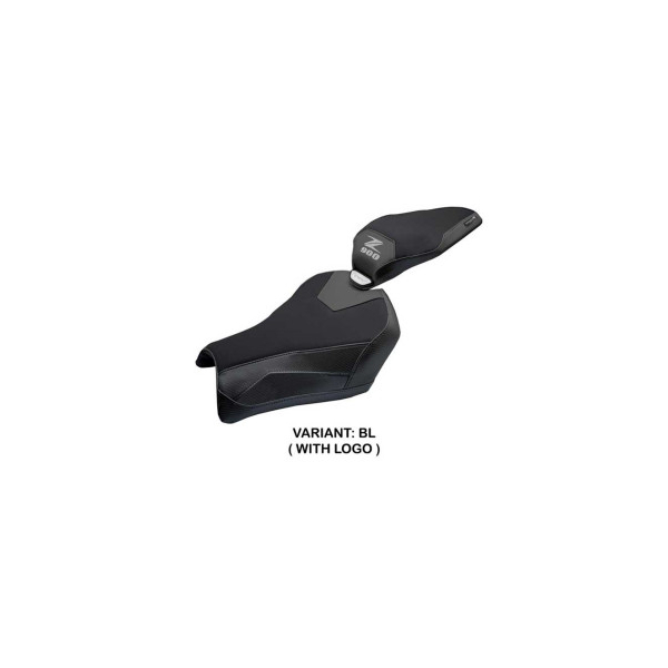 HOUSSE DE SELLE TAPPEZZERIA KAWASAKI Z900 2025 - Logo : SANS LOGO, Couleur : ROUGE ARGENT, Type : STANDARD