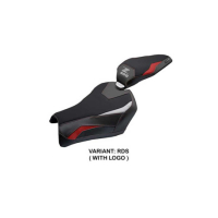 HOUSSE DE SELLE TAPPEZZERIA KAWASAKI Z900 2025 - Logo : SANS LOGO, Couleur : ROUGE ARGENT, Type : STANDARD