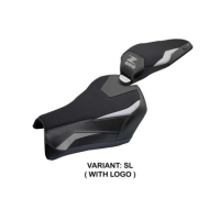 HOUSSE DE SELLE TAPPEZZERIA KAWASAKI Z900 2025 - Logo : SANS LOGO, Couleur : ROUGE ARGENT, Type : STANDARD