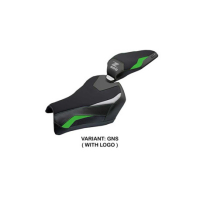 HOUSSE DE SELLE TAPPEZZERIA KAWASAKI Z900 2025 - Logo : SANS LOGO, Couleur : ROUGE ARGENT, Type : STANDARD