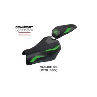 HOUSSE DE SELLE TAPPEZZERIA KAWASAKI Z900 2025 - Logo : SANS LOGO, Couleur : ROUGE ARGENT, Type : STANDARD