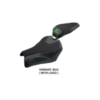 HOUSSE DE SELLE TAPPEZZERIA KAWASAKI Z900 2025 - Type : STANDARD, Couleur : NOIR VERT, Logo : SANS LOGO
