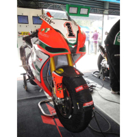 Paire de couvertures chauffantes Termorace Evo 50 80 et 100 C - Couleur : VERT, Taille : SUPERMOTO - 250 GP