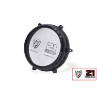 CARTER EMBRAYAGE TRANSPARENT CNC RACING TROY BAYLISS - Couleur : NOIR