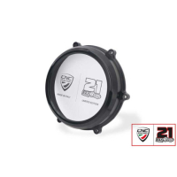 CARTER EMBRAYAGE TRANSPARENT CNC RACING TROY BAYLISS - Couleur : NOIR