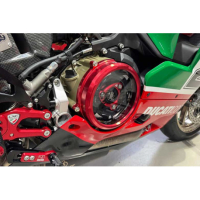 CARTER EMBRAYAGE TRANSPARENT CNC RACING TROY BAYLISS - Couleur : NOIR