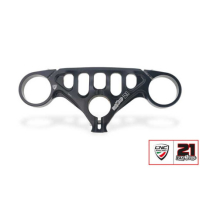 TE DE FOURCHE SUPERIEUR CNC RACING DUCATI PANIGALE V4 NOIR EDITION TROY BAYLISS 