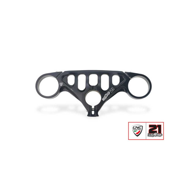 TE DE FOURCHE SUPERIEUR CNC RACING DUCATI PANIGALE V4 NOIR EDITION TROY BAYLISS