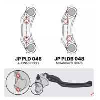 Commodo droit route pour KTM 990 Duke (trous alignés) - Couleur : TITANE
