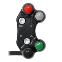 Commodo droit route pour maitre cylindre Brembo KTM 1290 Super Duke/Adventure (t - Couleur : TITANE 