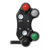 Commodo droit route pour maitre cylindre Brembo KTM 1290 Super Duke/Adventure (t - Couleur : TITANE