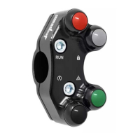Commodo droit route pour maitre cylindre Brembo KTM 1290 Super Duke/Adventure (t - Couleur : TITANE